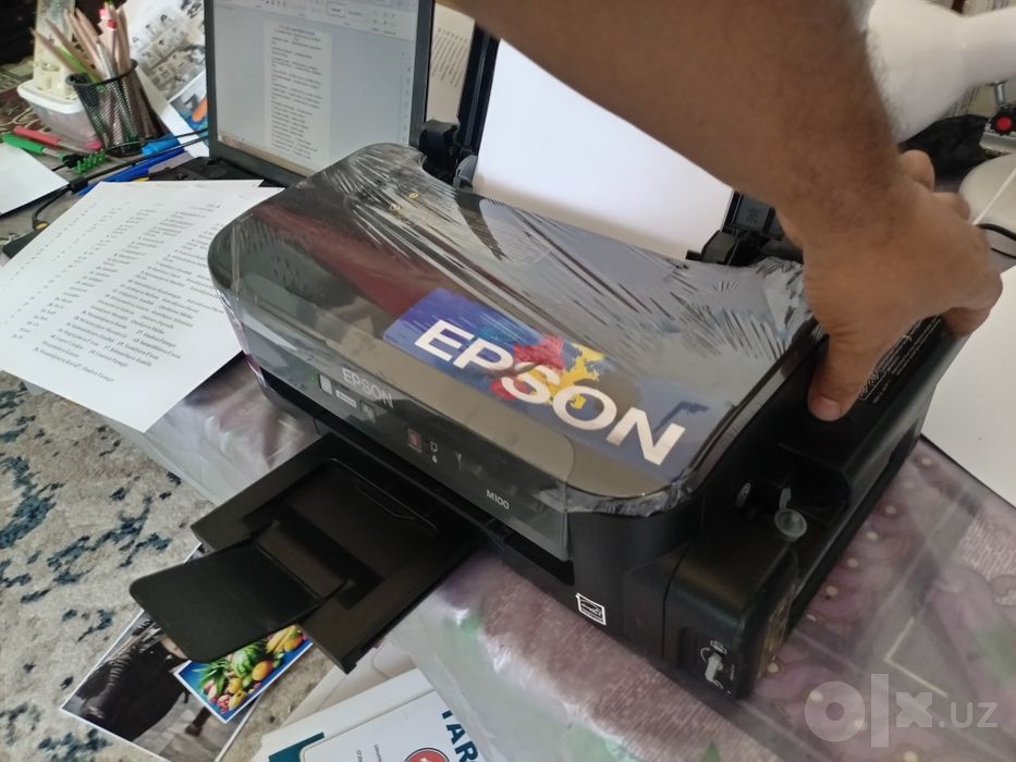 Epson M100 reaktiv juda tezkor printer dyuza 100% zaprafka tola tayyor