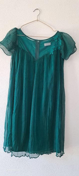 Rochie verde eleganta