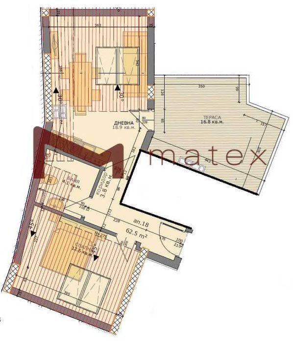 Продава се Двустаен апартамент в Варна, Аспарухово - 72 кв.м за 1042 €/кв.м - Снимка #1
