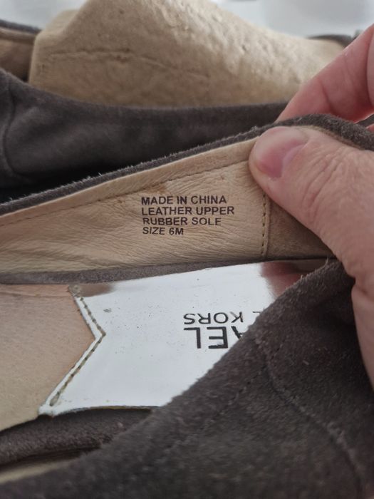 Balerini Michael Korse din piele intoarsa