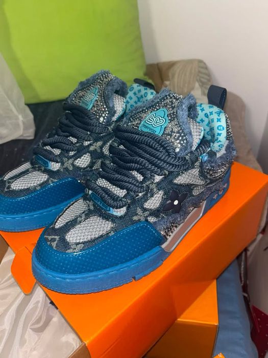 LV Skate Sneakers Blue