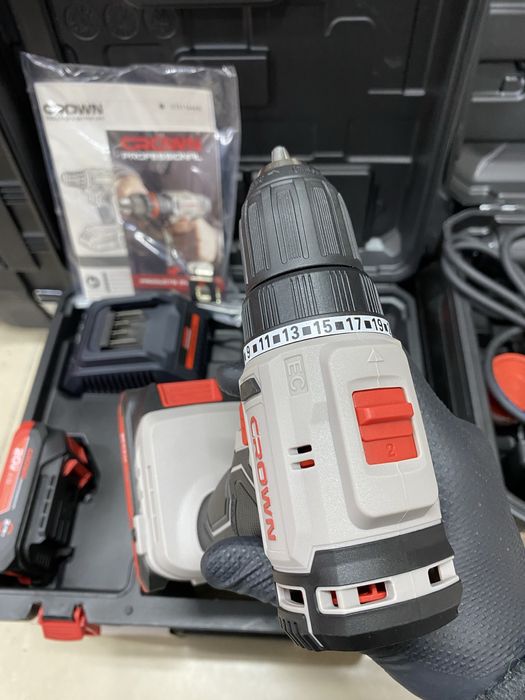 Шуруповерт КРАУН, CROWN, безщеточный