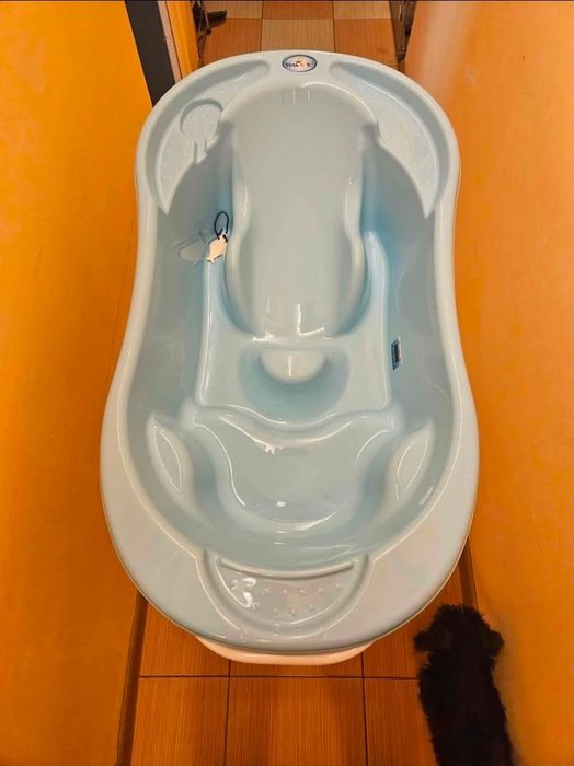 Cadita cu suport pt bebe