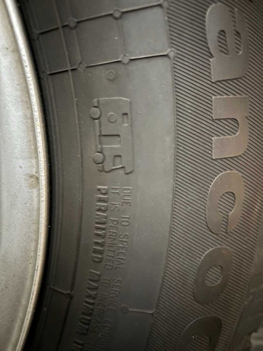 16ц джанти + гуми Ивеко дот 24 НОВИ