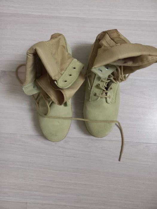 Летние берцы желтые