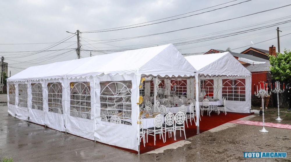 Corturi  Mese Scaune Vesela pentru orice fel de eveniment