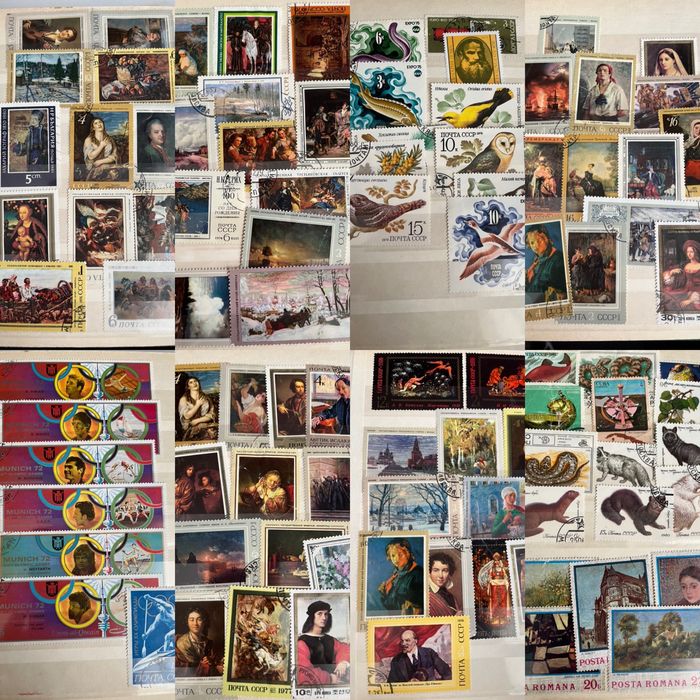 Класьор с пощенски марки