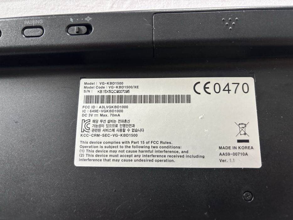 Tastatura Samsung Smart TV cu touchpad