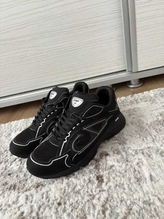 Диор D!or B30 Reflective Blacki Lux Sneakers 40 41 42 43 44 45 46