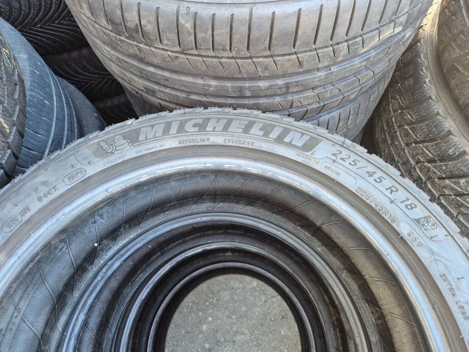 4 Anvelope de IARNA 225/45/18 - Michelin - CA UNELE NOI DOT 2023 2024