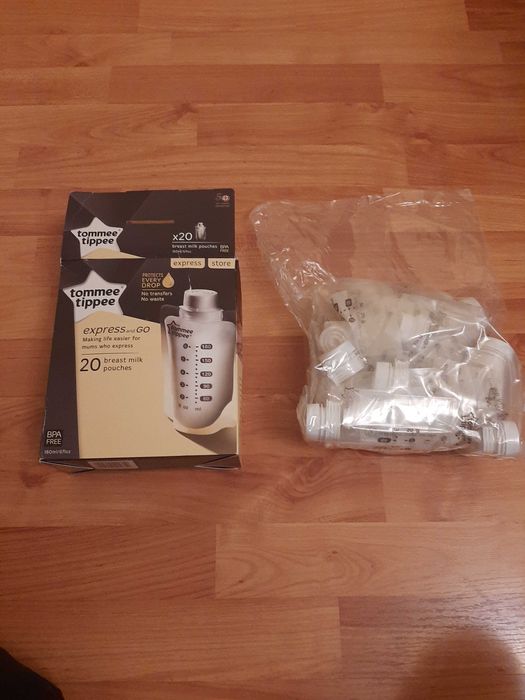 Tommee tippee торбички за мляко/сок
