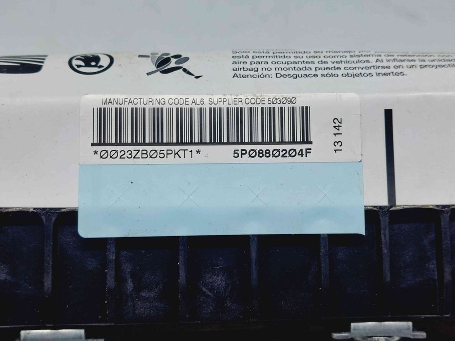 Airbag pasager Seat Altea XL (5P5, 5P8) Facelift [Fabr 2006-2015] 5P0