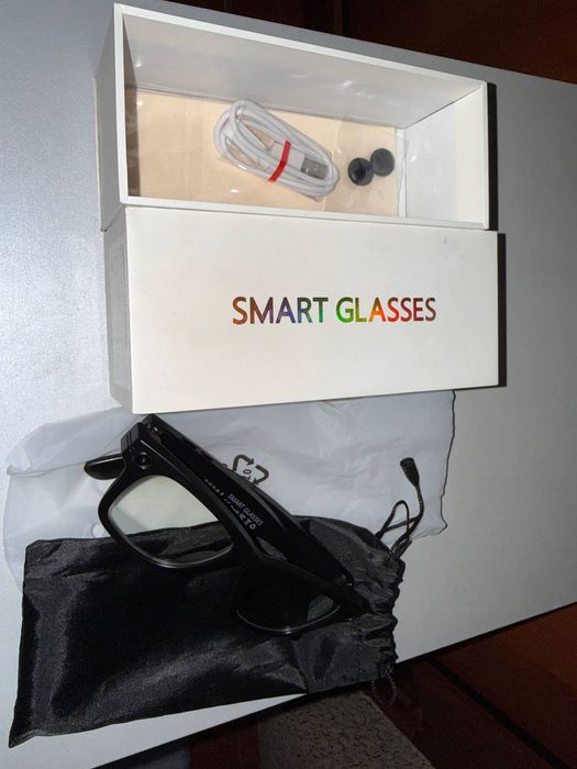 amerali Smart Glasses, deyarli yangi, 2 marta taqilgan!