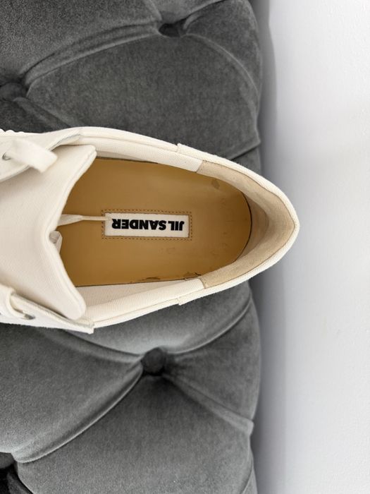 Jil Sander platform sole sneaker