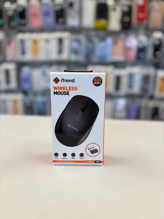 Mouse wireless – plug & play, compatibil PC & laptop