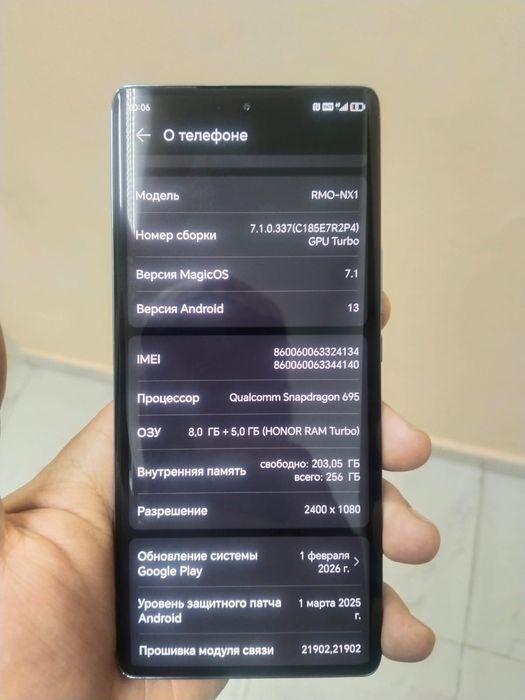 Honor x9a  в хорошим состаянии