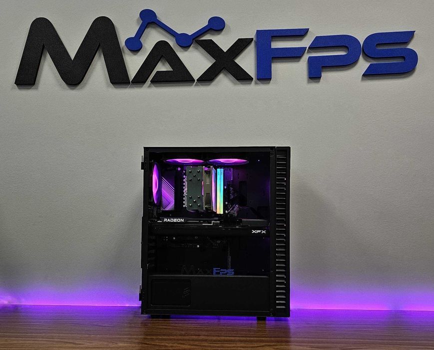 Чисто нов! RX 9070, Ryzen 7 7700, 32 GB RAM DDR5 Геймърски компютър!