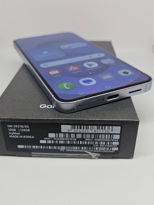 ГАРАНЦИЯ 15м. Samsung Galaxy S25 5G 128Gb/12Ram Icyblue