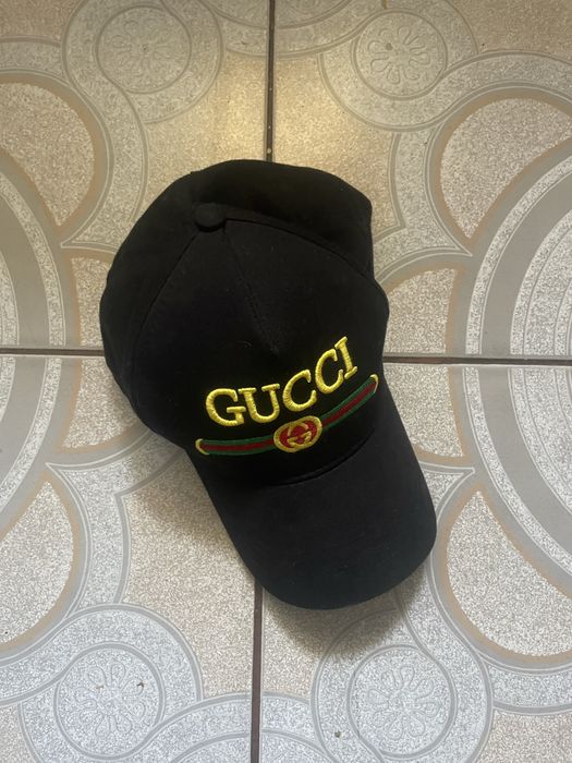 Gucci hat yellow