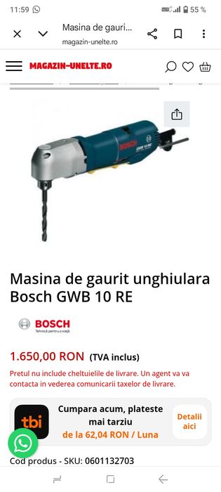 Bormașini Bosch  originale