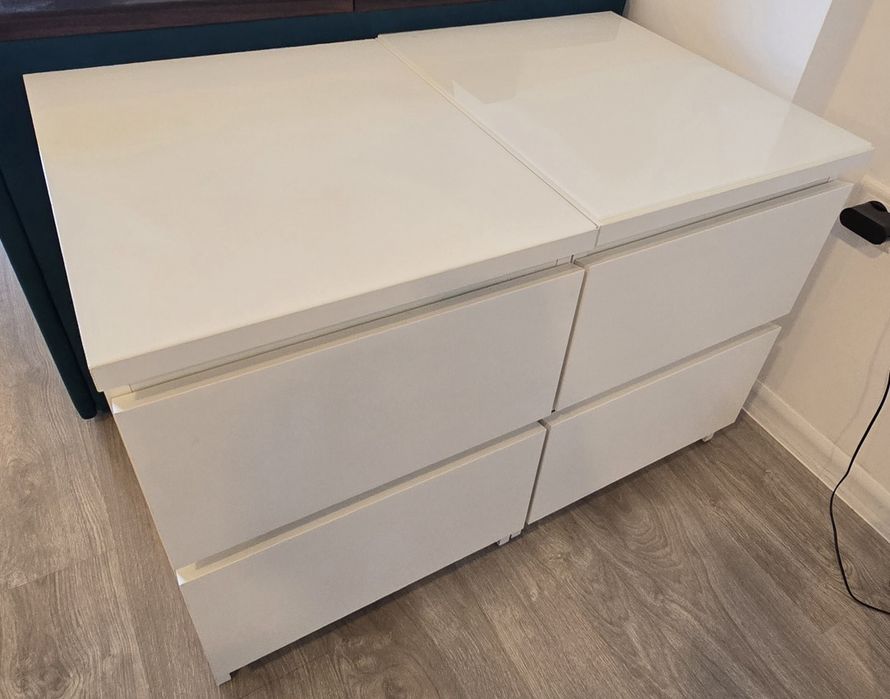 2 x Noptiera IKEA -MALM