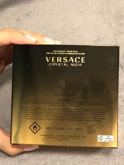 Versace Crystal Noir EDP 50 ml