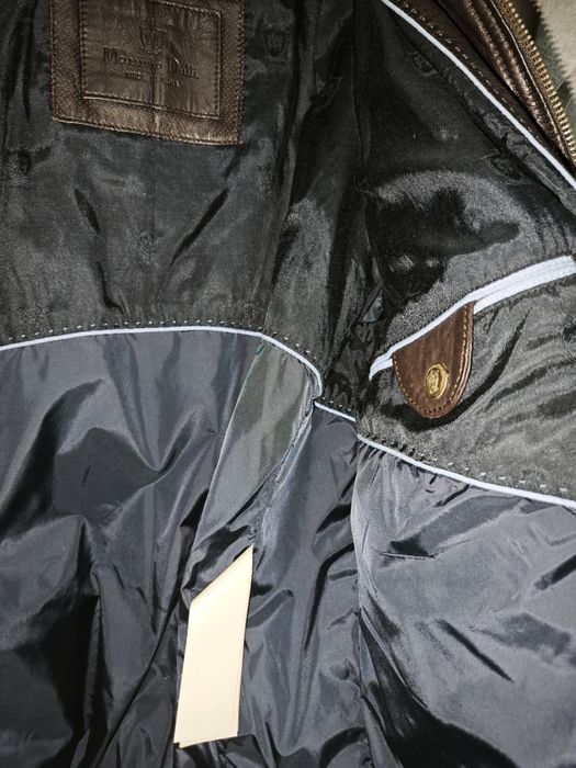 Кожаная куртка Massimo dutti