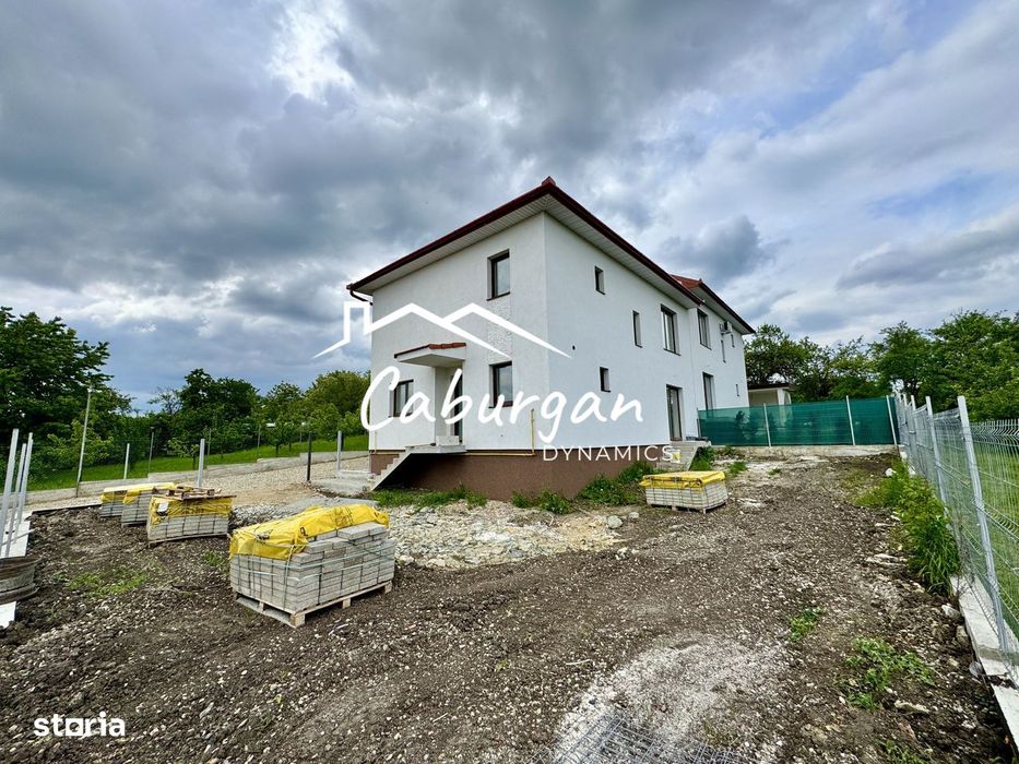 Duplex cu 4 camere, 120mp utili, 300mp teren, Sura Mica