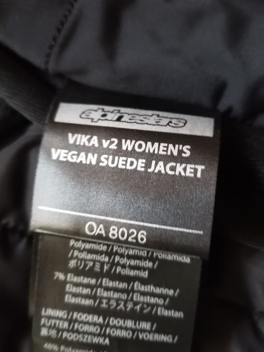 Дамско яке за мотор Alpinestars Stella Vika V2 Vegan-светло розово