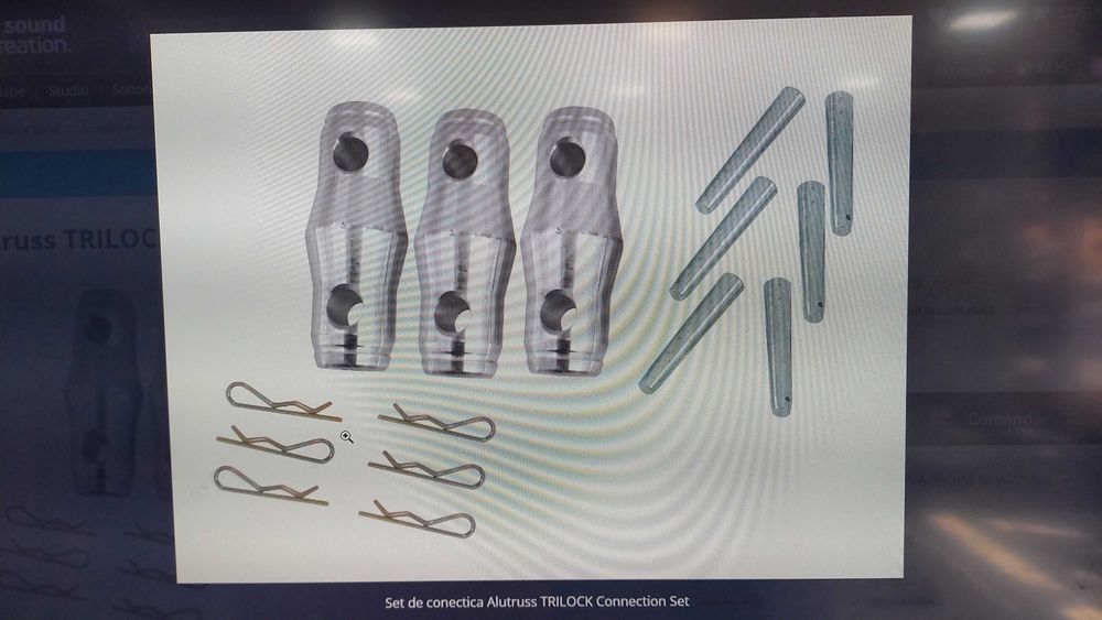 Set connectica Alutruss TRILOCK