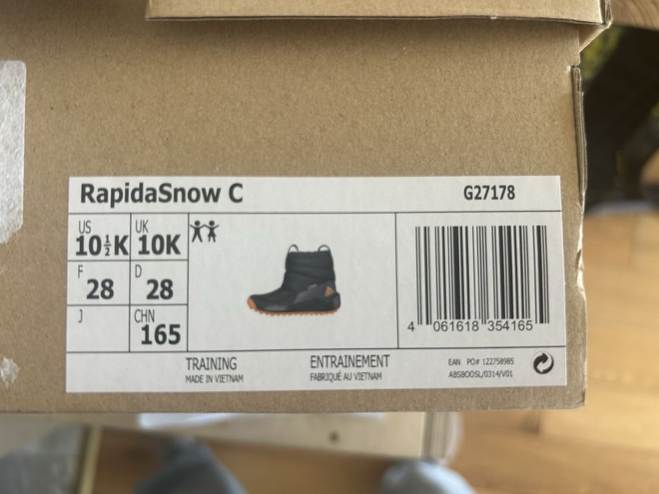 Детски апрески Adidas RapidaSnow C 28 размер
