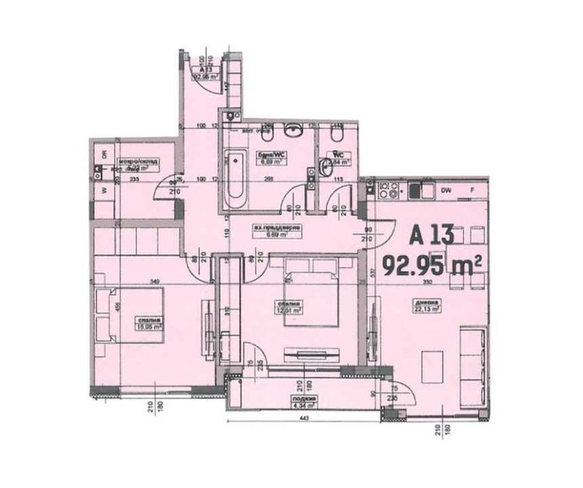 Продава се Тристаен апартамент в Велико Търново, Център - 103 кв.м за 1164 €/кв.м - Снимка #8
