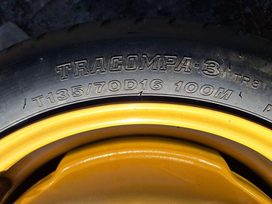 Субару-16цола-5/100-Резервна гума/патерица/