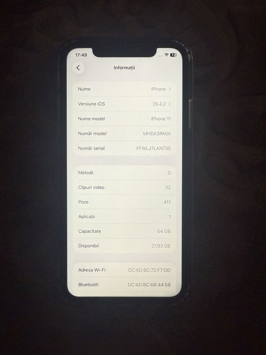 Vand/ Schimb Iphone 11