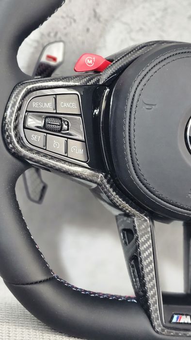 Volan Sport Tesit  M Bmw G30 G31 Carbon, Padele Piele Nappa Premium
