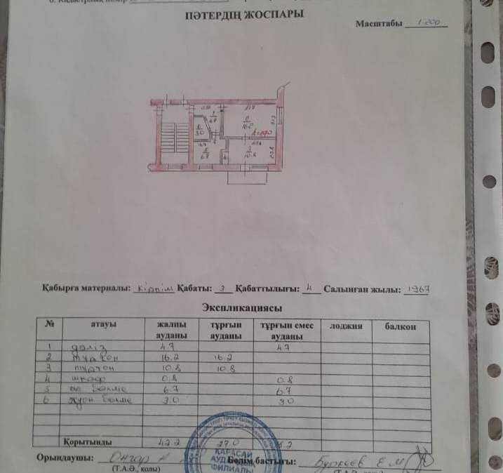 Продаётся квартира в г. Каскелен