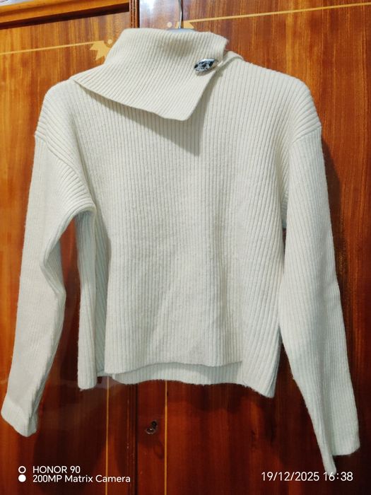 Pulover damă, crem, Lara