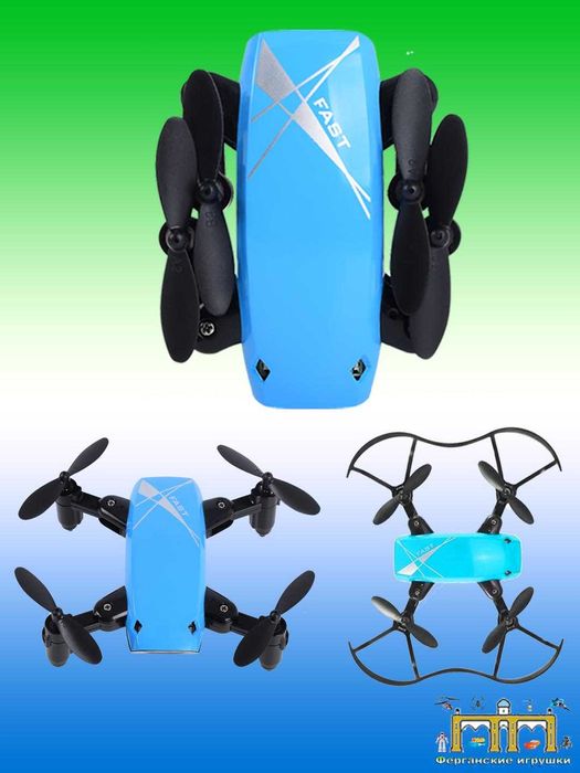 Без камерный детский складной мини дрон-игрушка S9 с радиоуправлением
