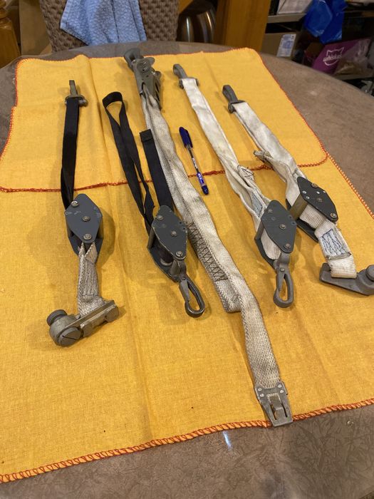 Ремни. Стяжки авиационные