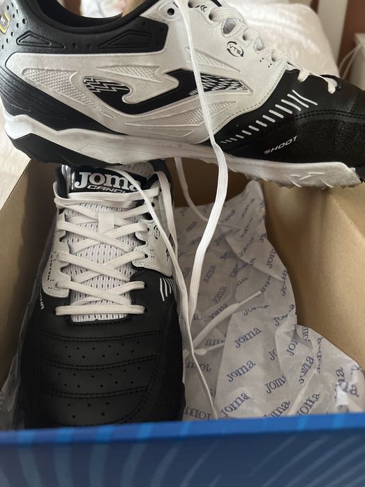 Ghete pentru fotbal Cancha 2501 CANS2501TF Negru 44,5