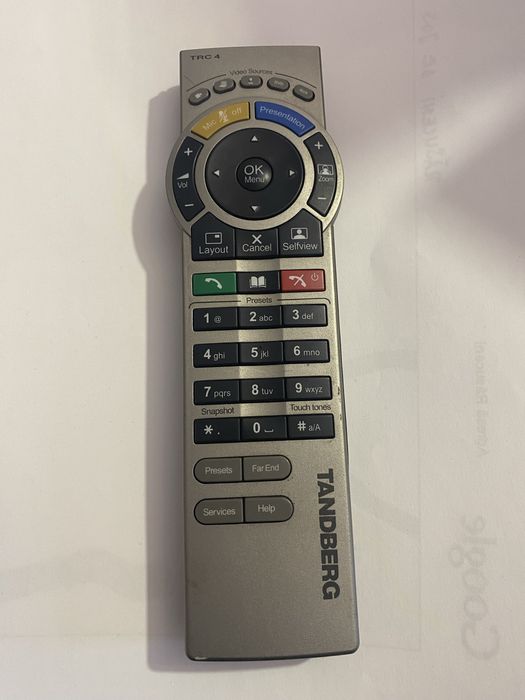 Telecomandă Tandberg cameră video