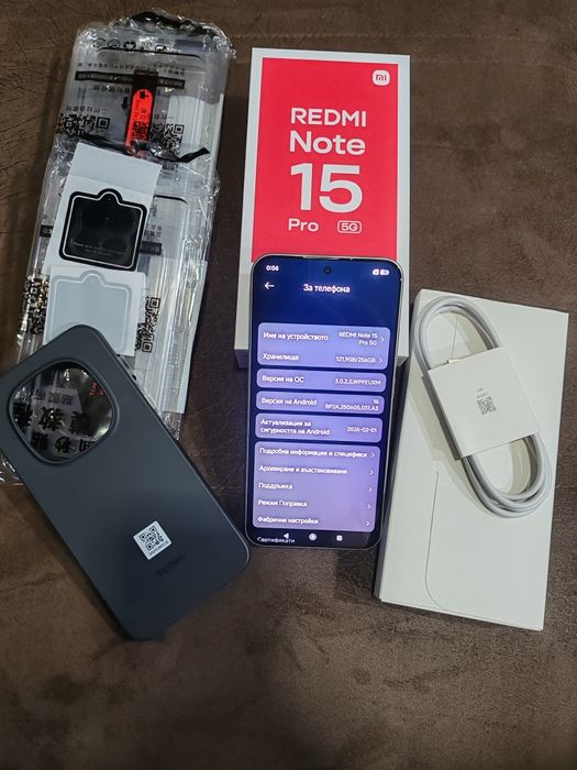 Redmi 15 pro нов с гаранция