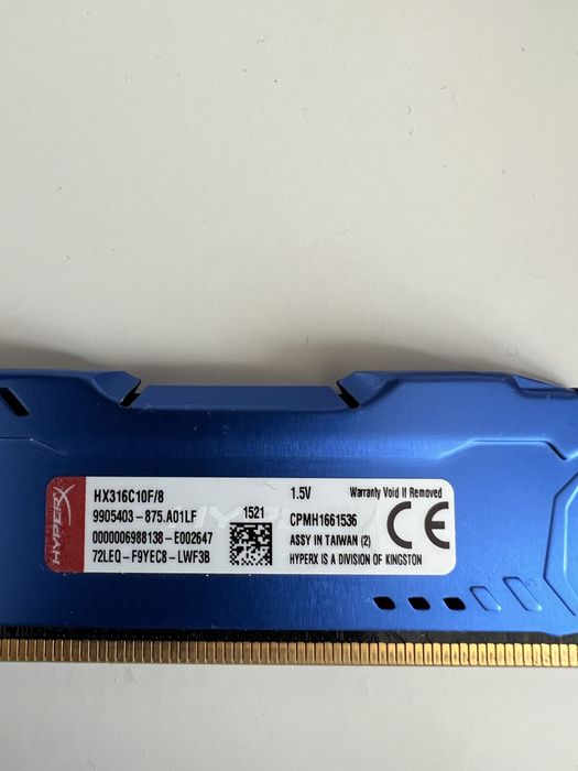 РАМ Памет 8GB  HyperXFury