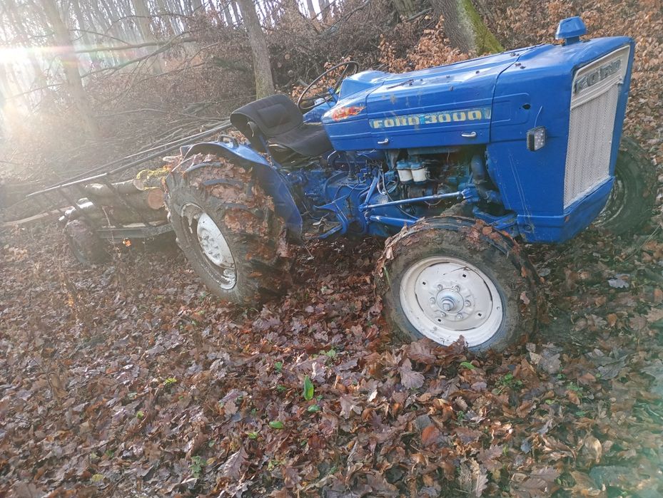 Ford în 3 cilindri 50 cp fără gaze pornește ușor cauciucuri bune