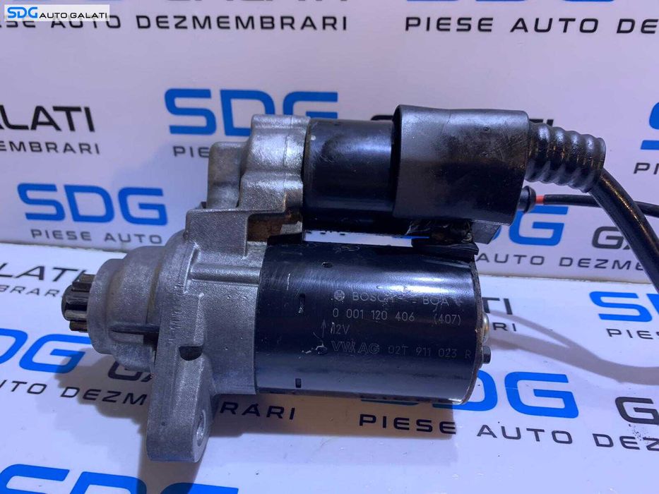 Electromotor cu 10 Dinti Volkswagen Golf 6 1.4 CGGA 2008 - 2014 Cod 02T911023R 0001120406 [B3606]
