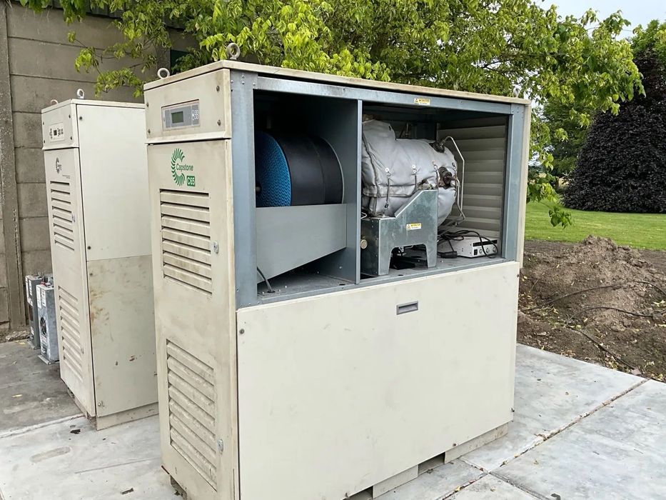 Capstone c65 microturbina cogenerare cu biogaz