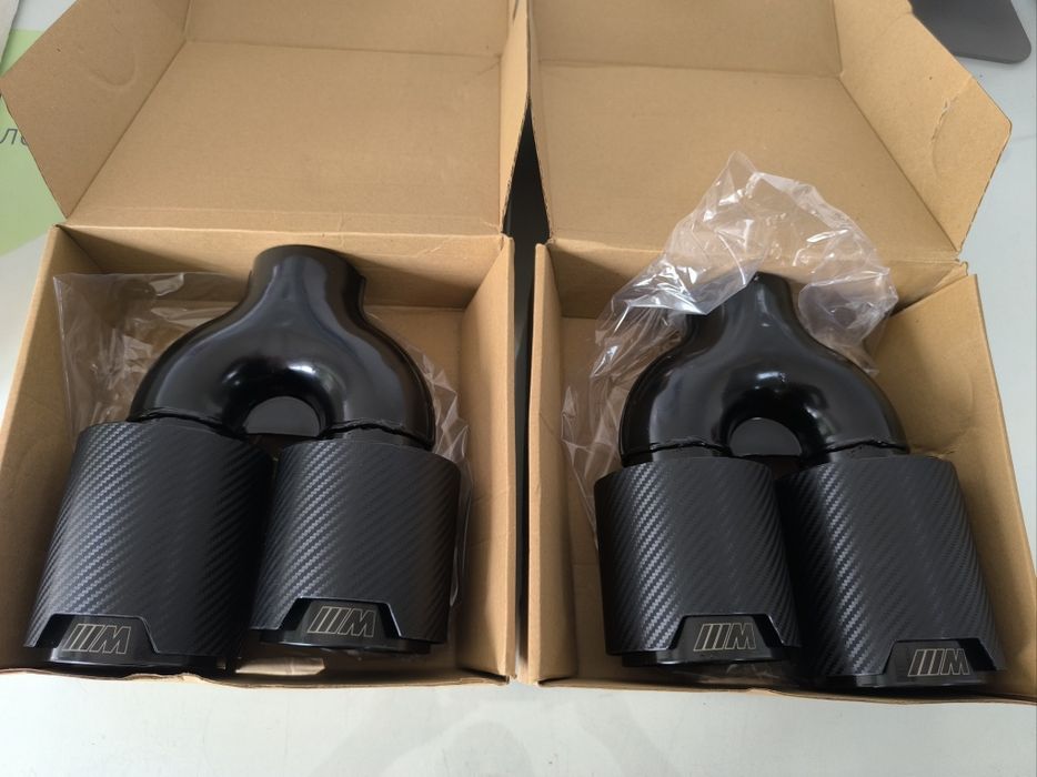 M Perfomance накрайници ауспух / M карбон E60 F10 E39 E46 E90 F32 F06