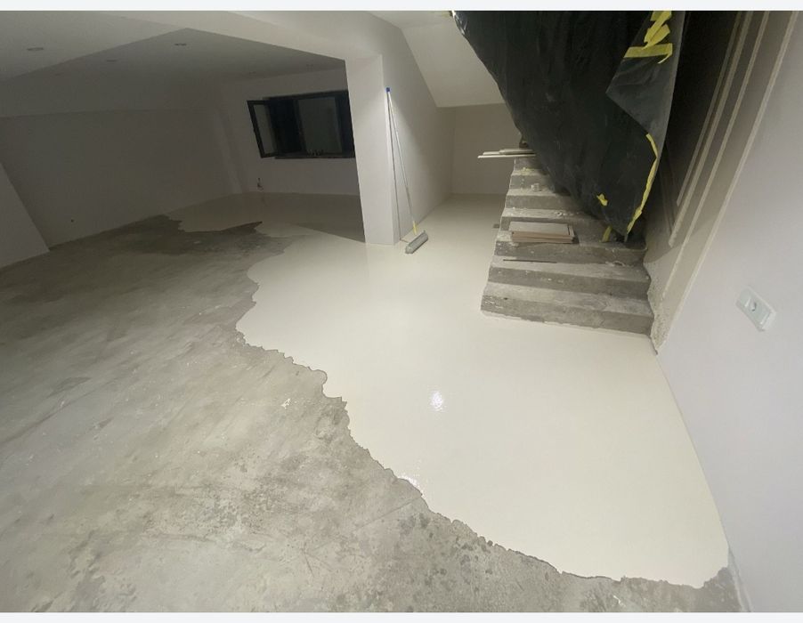 Nalivnoy pol (O‘zi tekislanuvchi pol) – Sifatli va Ideal Tekislik!