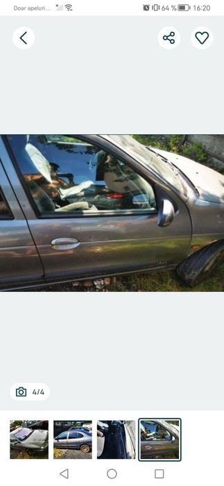 Vând piese din Renault Megane 1 2003 motor 1,9 diesel