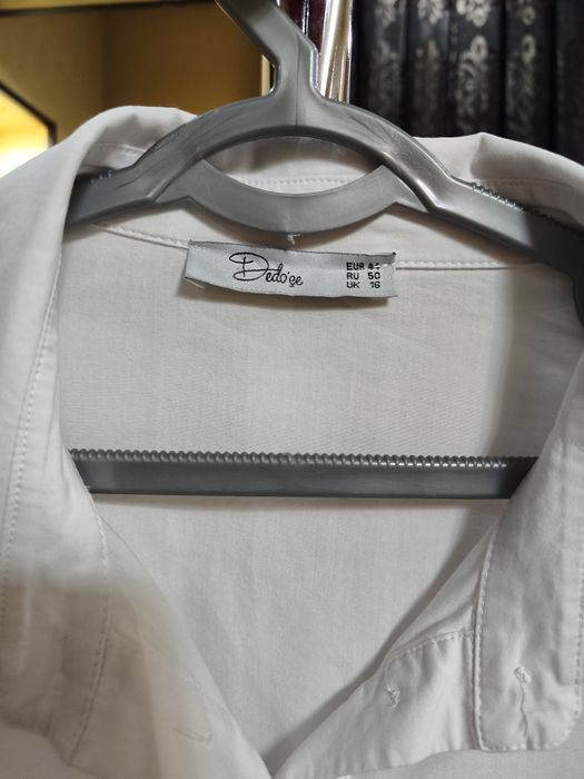 Стильная рубашка Oversize с акцентными деталями